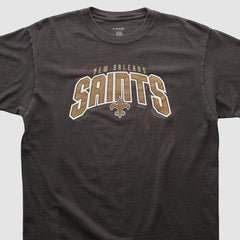 Fanatics New Orleans Saints Reebok 2000s T-shirt Black Vintage