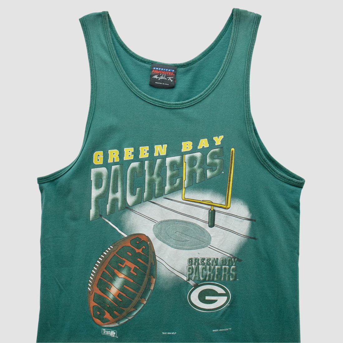 Fanatics Green Bay Packers Murina 1994 Tank Green Vintage