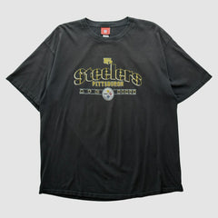 Fanatics Pittsburgh Steelers NFL 2000s T-shirt Black Vintage