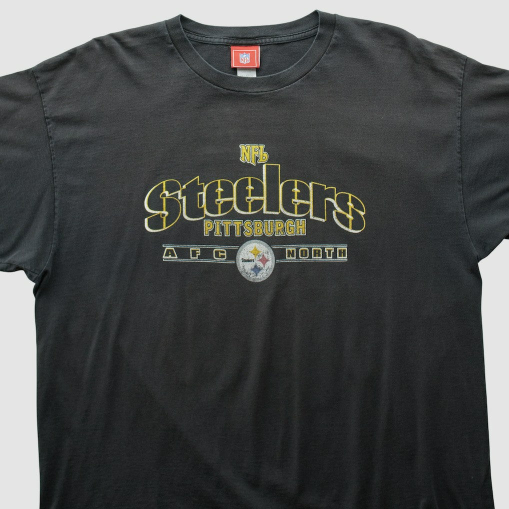Fanatics Pittsburgh Steelers NFL 2000s T-shirt Black Vintage