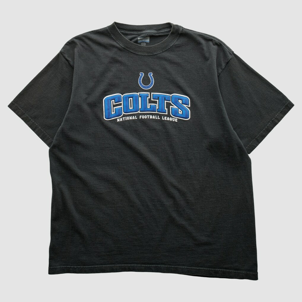 Fanatics Indianapolis Colts Reebok 2000s T-shirt Black Vintage