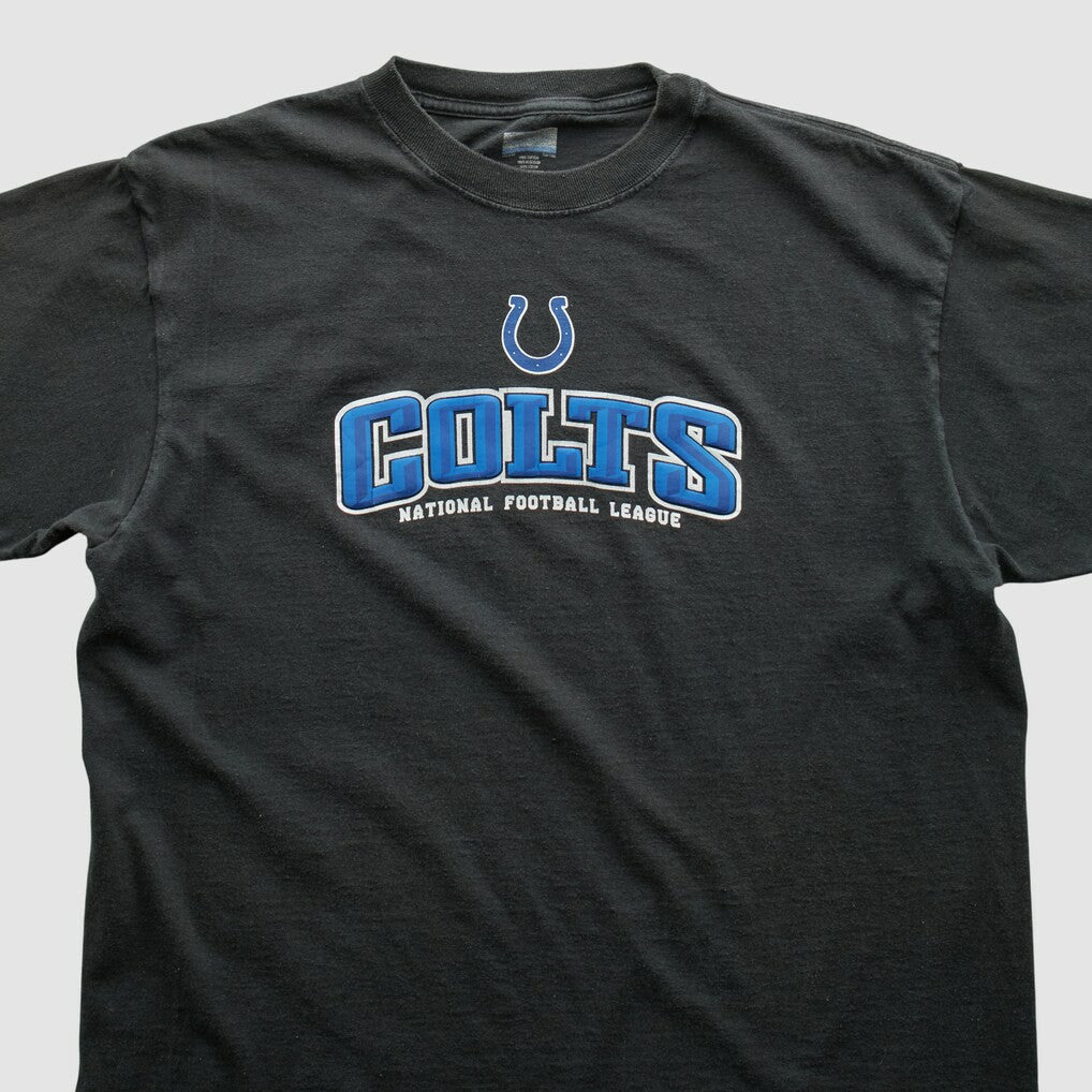 Fanatics Indianapolis Colts Reebok 2000s T-shirt Black Vintage