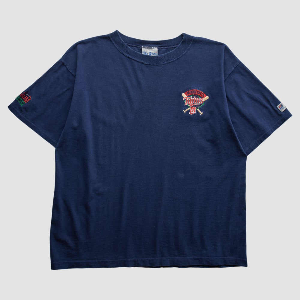 Minnesota Twins The Game 90s T-shirt - Navy - XVintage - Fanatics Online