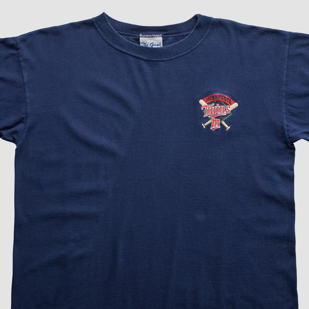 Minnesota Twins The Game 90s T-shirt - Navy - XVintage - Fanatics Online