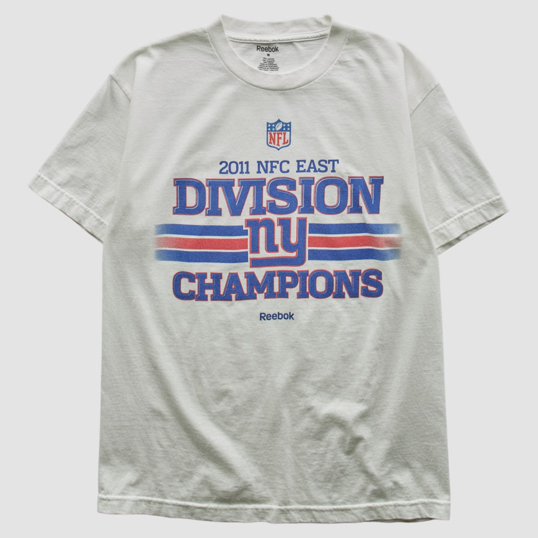 Fanatics New York Giants Reebok 2011 T-shirt White Vintage