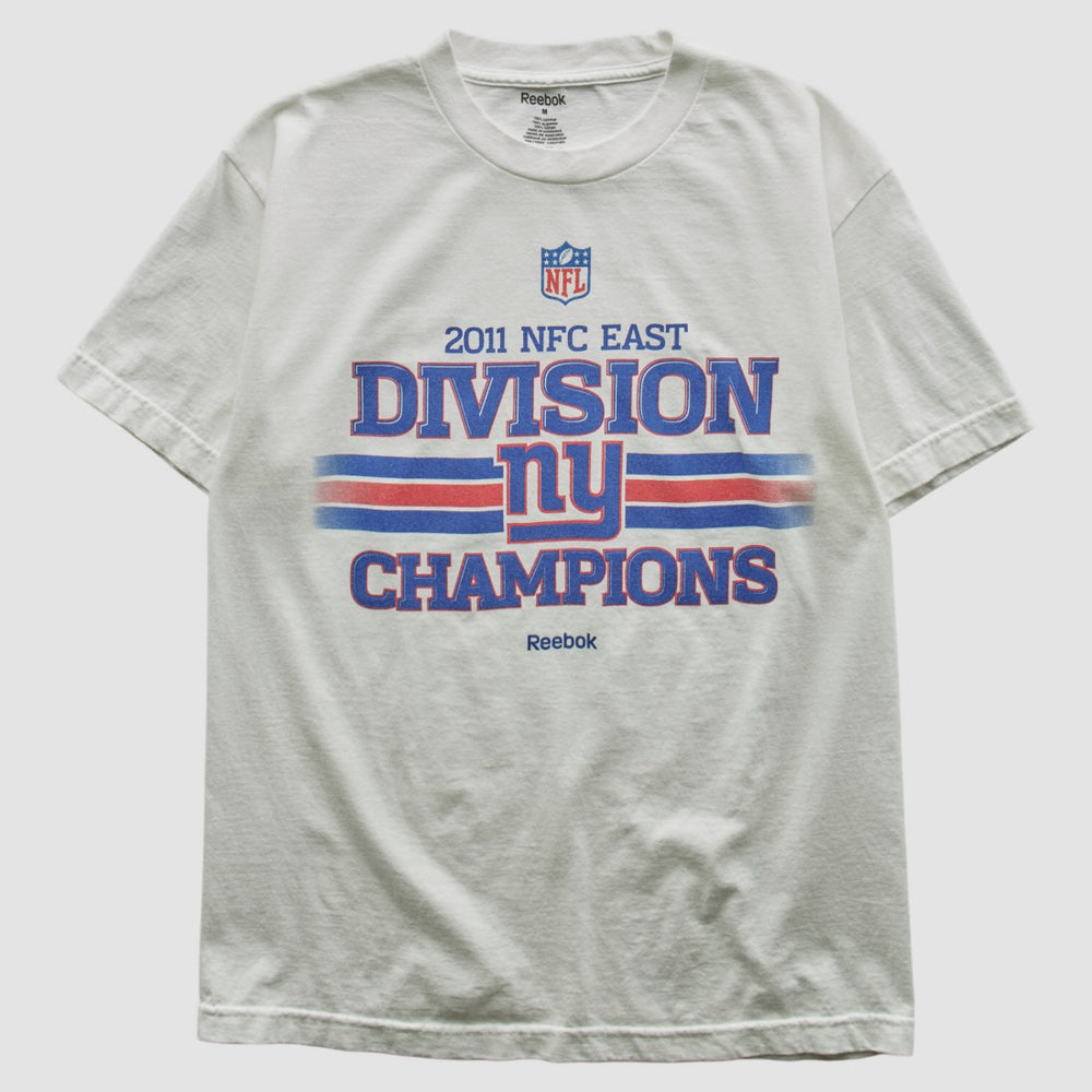 Fanatics New York Giants Reebok 2011 T-shirt White Vintage