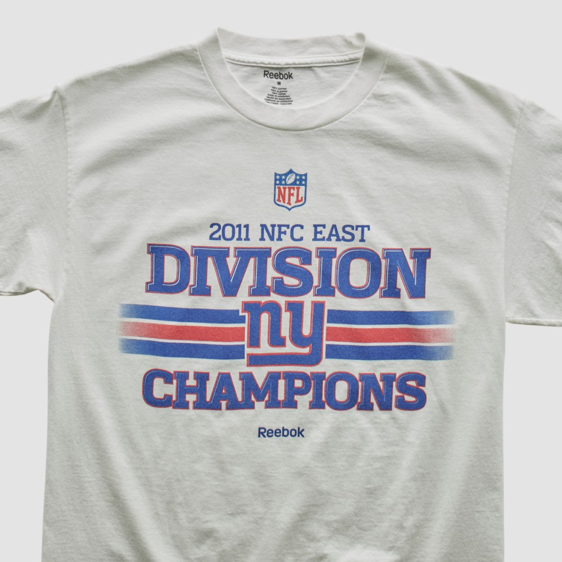 Fanatics New York Giants Reebok 2011 T-shirt White Vintage