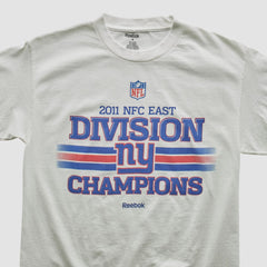 Fanatics New York Giants Reebok 2011 T-shirt White Vintage
