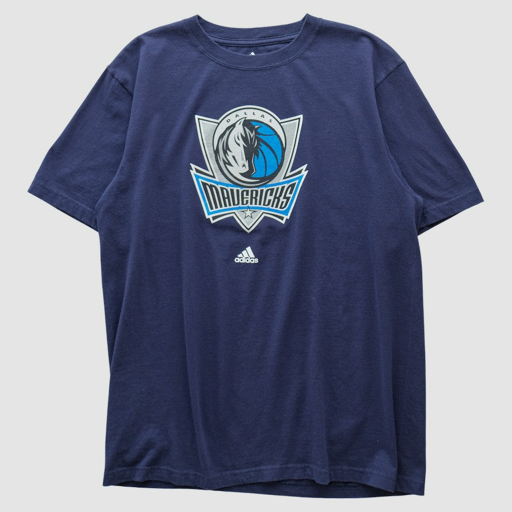 Dallas Mavericks 2000s T-shirt for sale Navy Vintage | Adidas Lifestyle