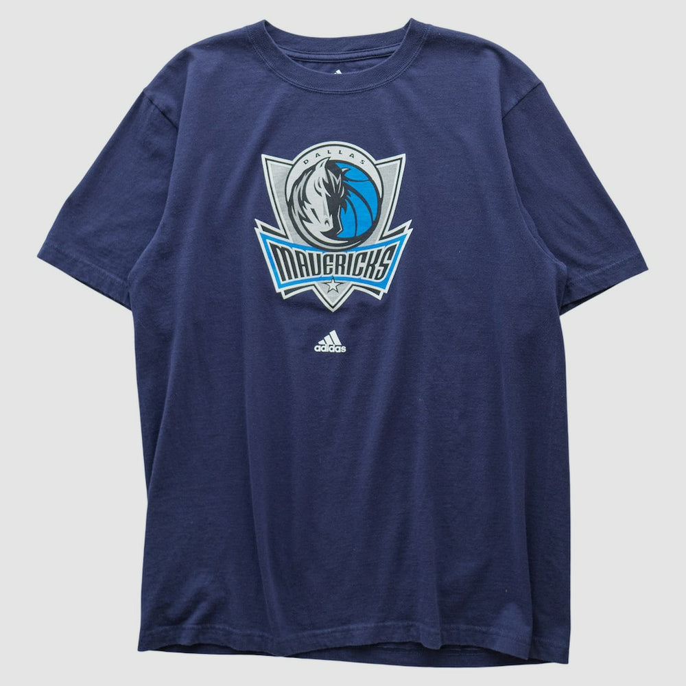 Dallas Mavericks 2000s T-shirt for sale Navy Vintage | Adidas Lifestyle