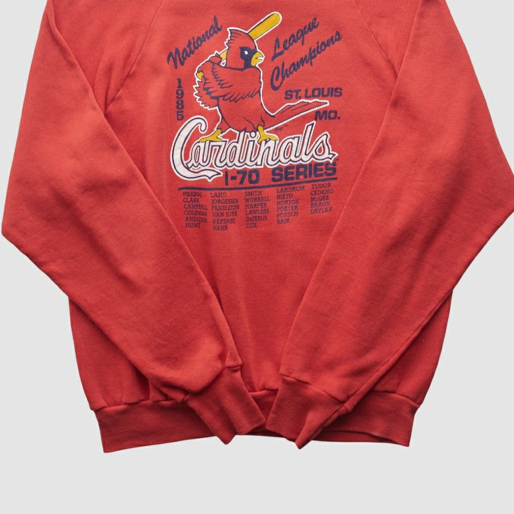 St. Louis Cardinals Healthknit 1985 Pullover Sweatshirt - Red - Vintage - Fanatics Lifestyle