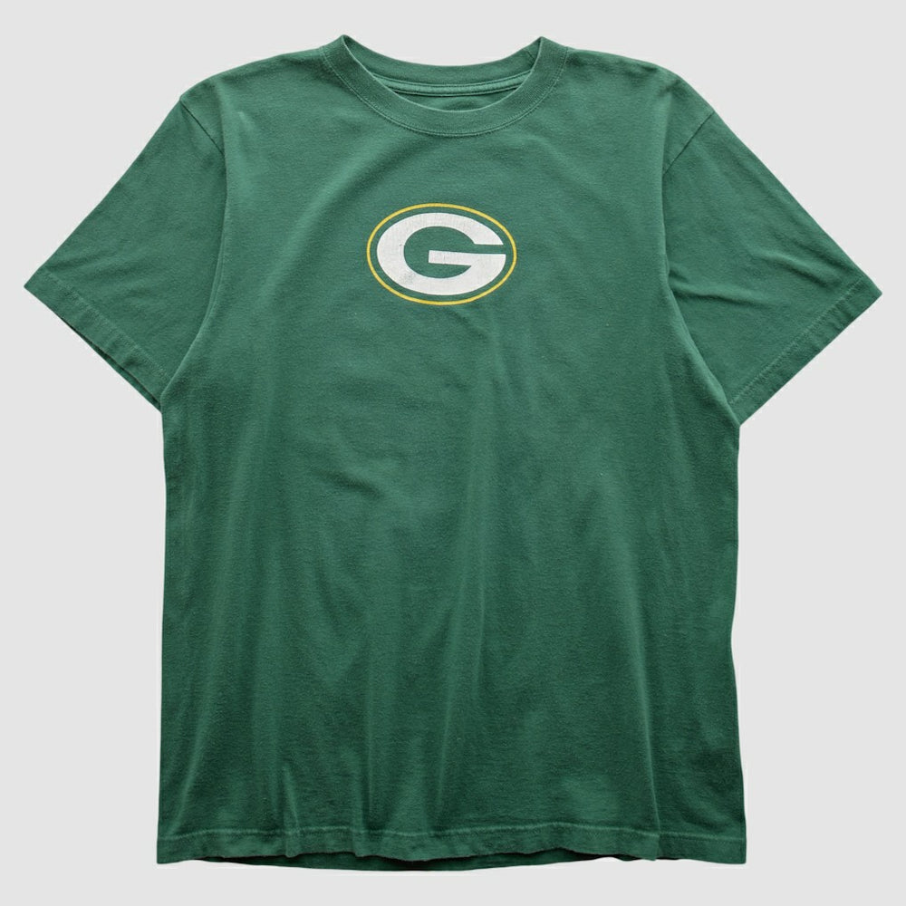Fanatics Green Bay Packers Reebok 2000s T-shirt Green Vintage