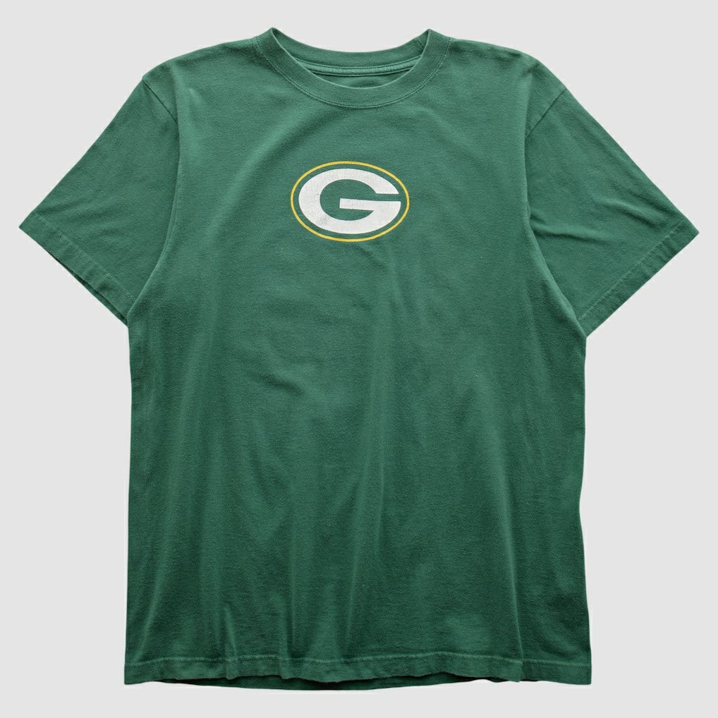 Fanatics Green Bay Packers Reebok 2000s T-shirt Green Vintage