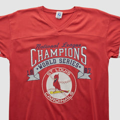 St. Louis Cardinals Logo Athletic 1987 T-shirt - Red - Vintage - Fanatics Lifestyle