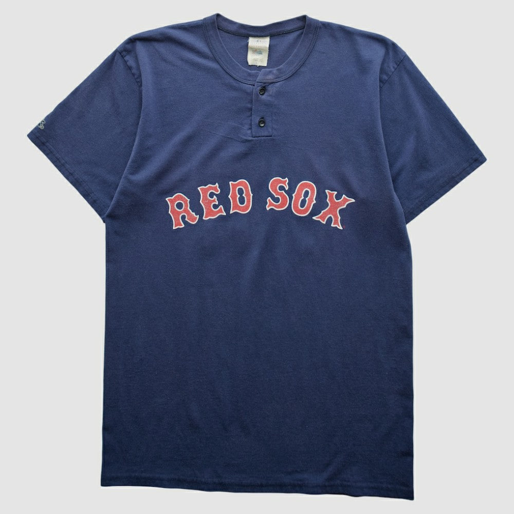 Boston Red Sox Majestic 90s T-shirt - Navy - Vintage - Fanatics Sale