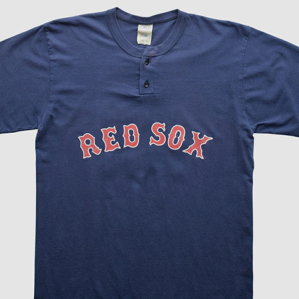 Boston Red Sox Majestic 90s T-shirt - Navy - Vintage - Fanatics Sale