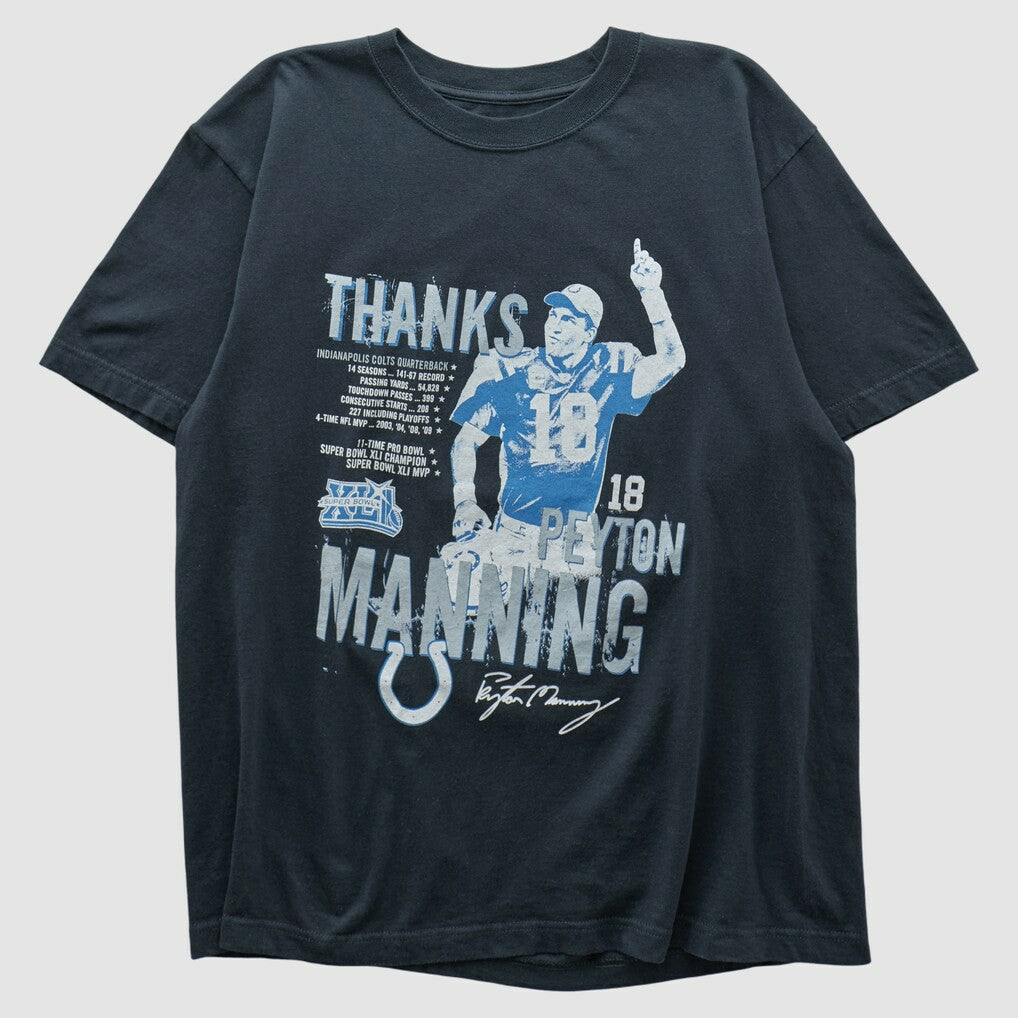 Fanatics Indianapolis Colts Reebok 2008 T-shirt Navy Vintage