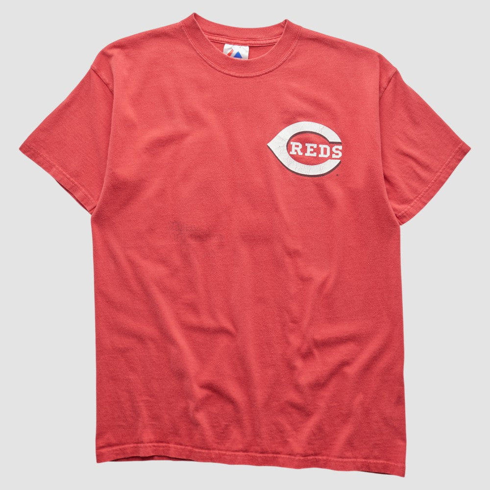 Cincinnati Reds Majestic 2000s T-shirt - Red - Vintage - Fanatics Discount