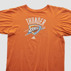 Oklahoma City Thunder Go-to Tee 2010s T-shirt Orange Vintage | Vintage Near Me