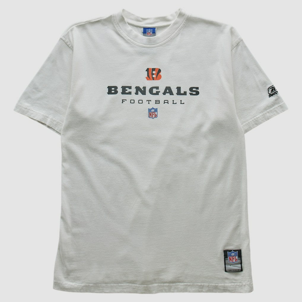 Fanatics Cincinnati Bengals Reebok 2000s T-shirt White Vintage