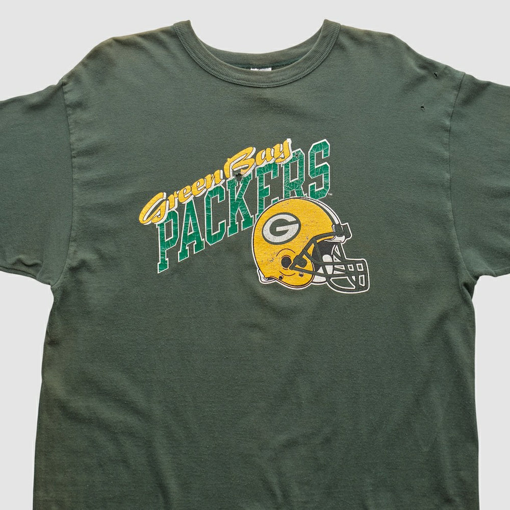 Fanatics Green Bay Packers Champion 90s T-shirt Green Vintage