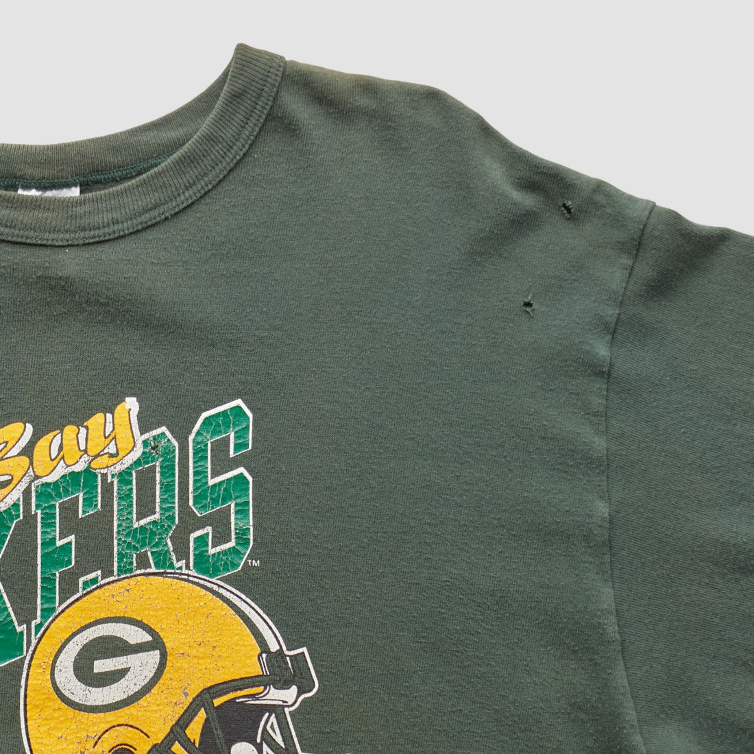 Fanatics Green Bay Packers Champion 90s T-shirt Green Vintage