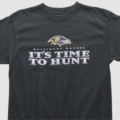 Fanatics Baltimore Ravens Reebok 2000s T-shirt Black Vintage