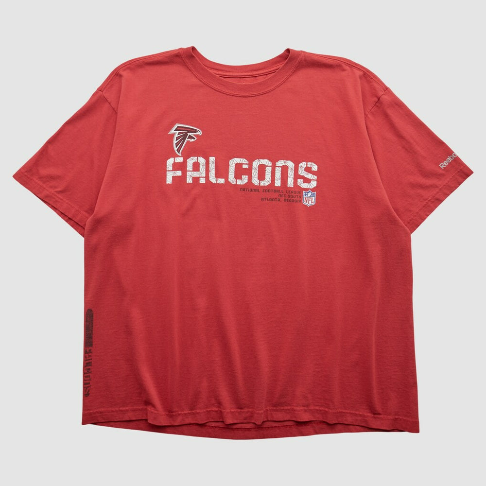 Fanatics Atlanta Falcons Reebok 2000s T-shirt Red Vintage