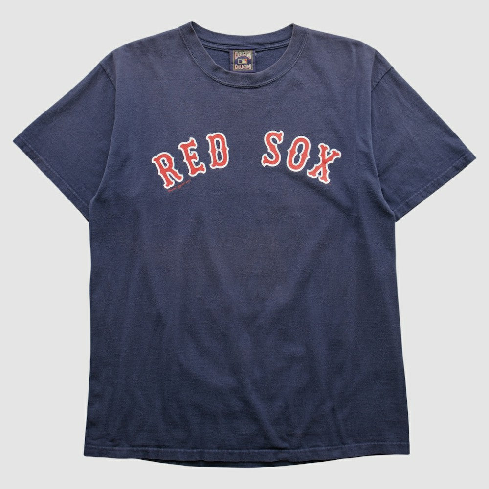 Boston Red Sox Majestic 2000s T-shirt - Navy - Vintage - Fanatics Online