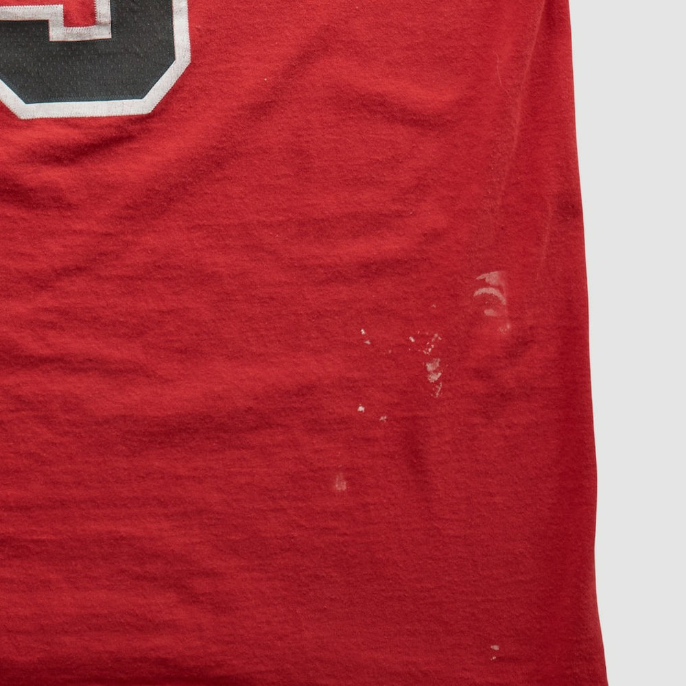 Chicago Bulls 2010s T-shirt for sale Red Vintage | Adidas Near Me