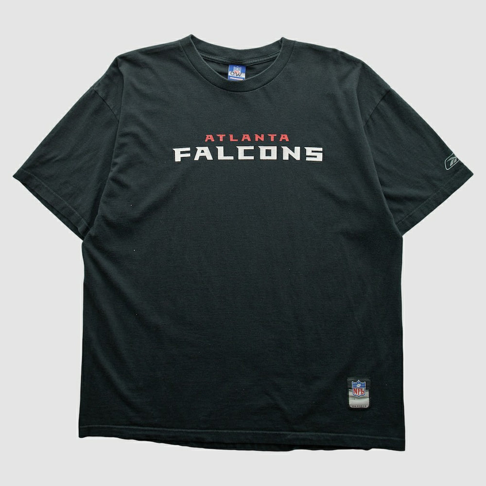 Fanatics Atlanta Falcons Reebok 2000s T-shirt Black Vintage