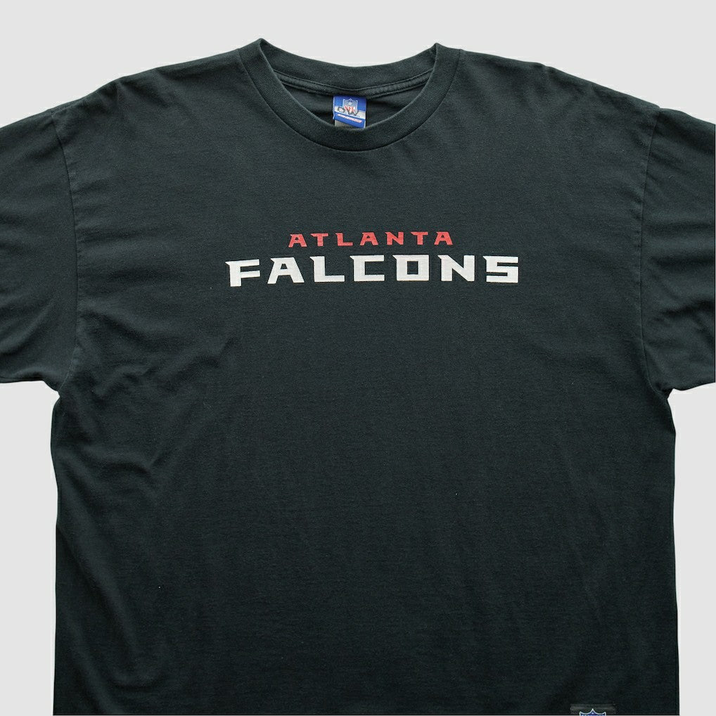 Fanatics Atlanta Falcons Reebok 2000s T-shirt Black Vintage