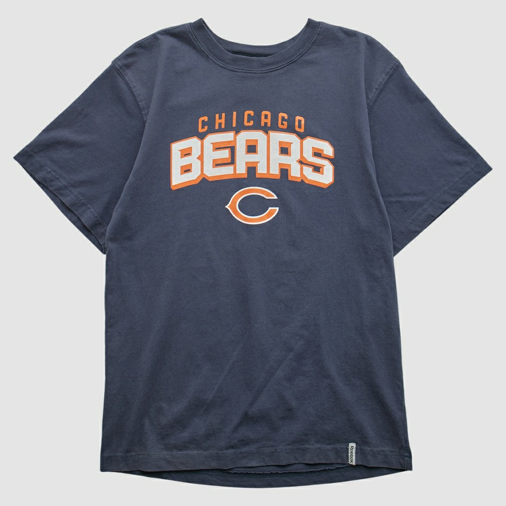 Fanatics Chicago Bears Reebok 2000s T-shirt Navy Vintage