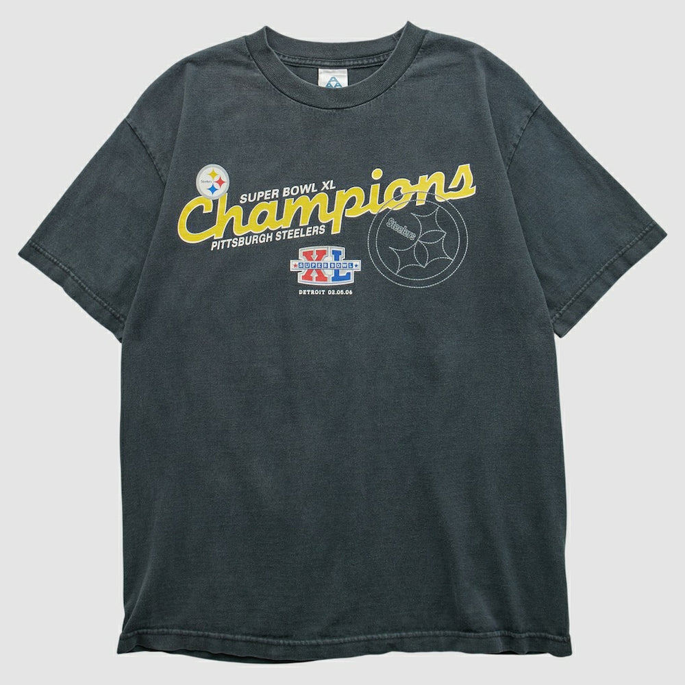 Fanatics Pittsburgh Steelers Alstyle 2006 T-shirt Charcoal Vintage