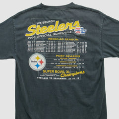Fanatics Pittsburgh Steelers Alstyle 2006 T-shirt Charcoal Vintage
