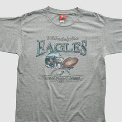 Fanatics Philadelphia Eagles NFL 2000s T-shirt Heather Gray Vintage