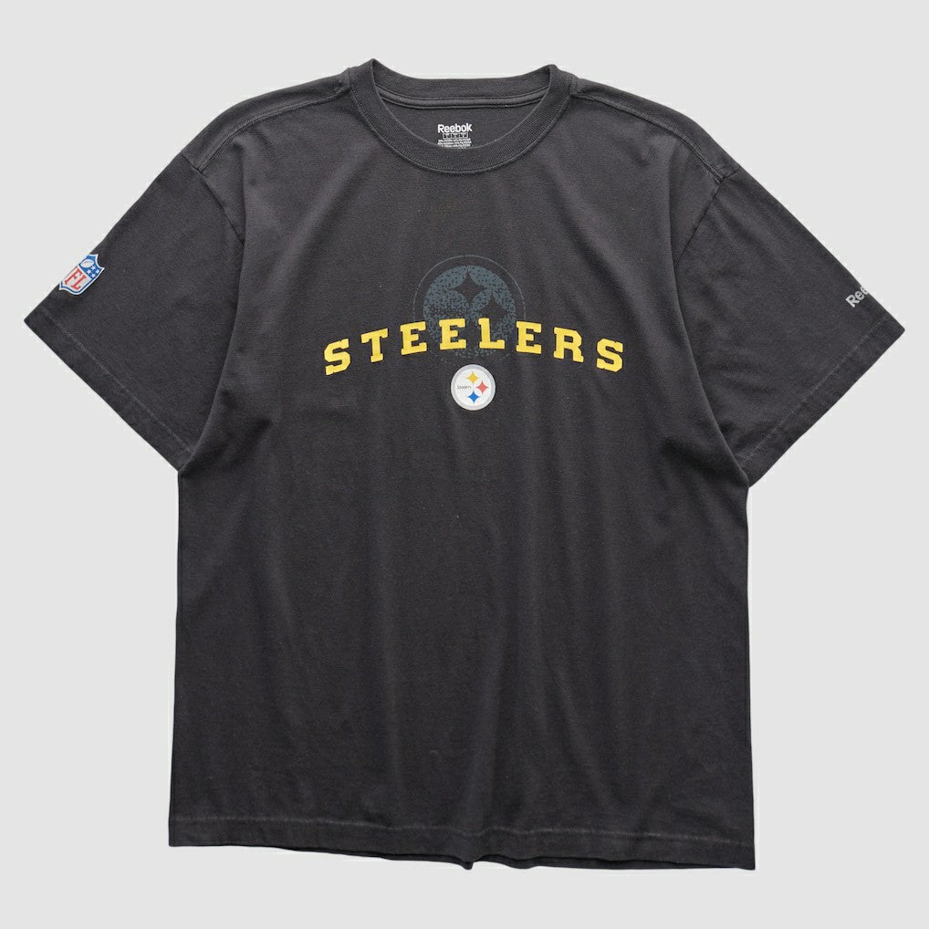 Fanatics Pittsburgh Steelers Reebok 2000s T-shirt Black Vintage