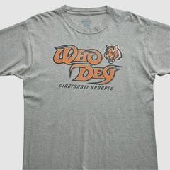 Fanatics Cincinnati Bengals Reebok 2000s T-shirt Heather Gray Vintage