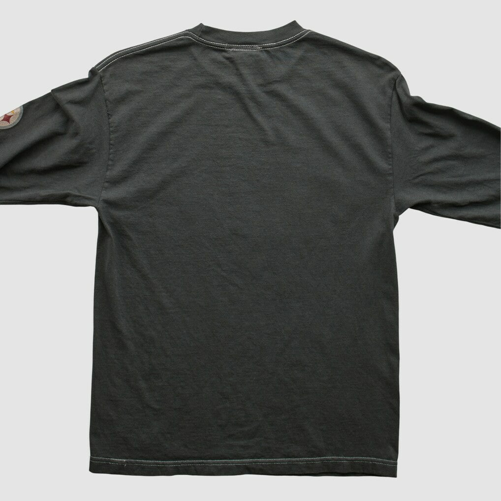 Fanatics Pittsburgh Steelers NFL 2010s Long Sleeve T-shirt Black Vintage
