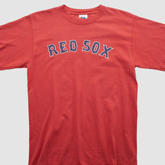 Boston Red Sox Majestic 2000s T-shirt - Red - Vintage - Fanatics Discount