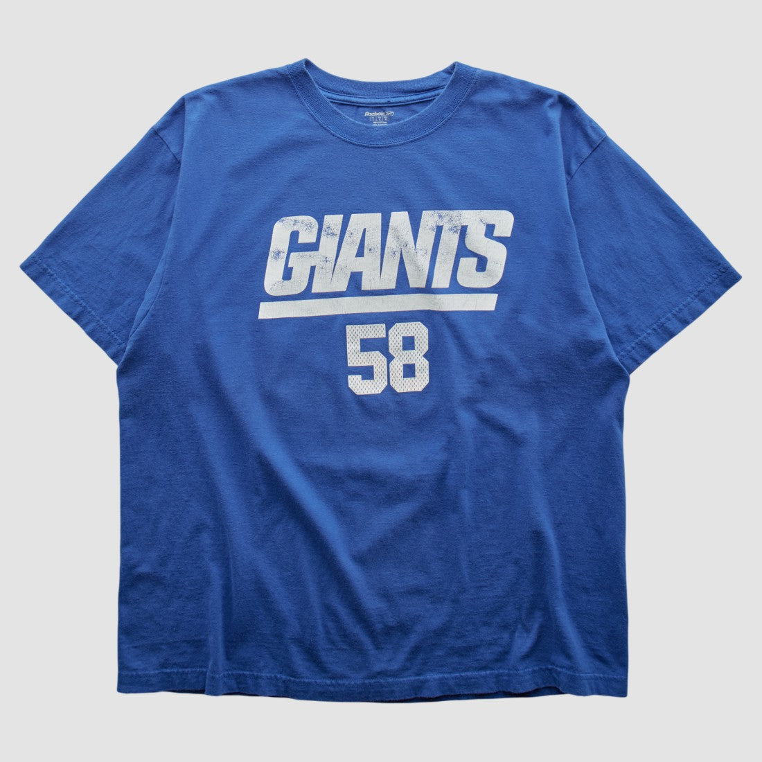 Fanatics New York Giants Reebok 2000s T-shirt Blue Vintage