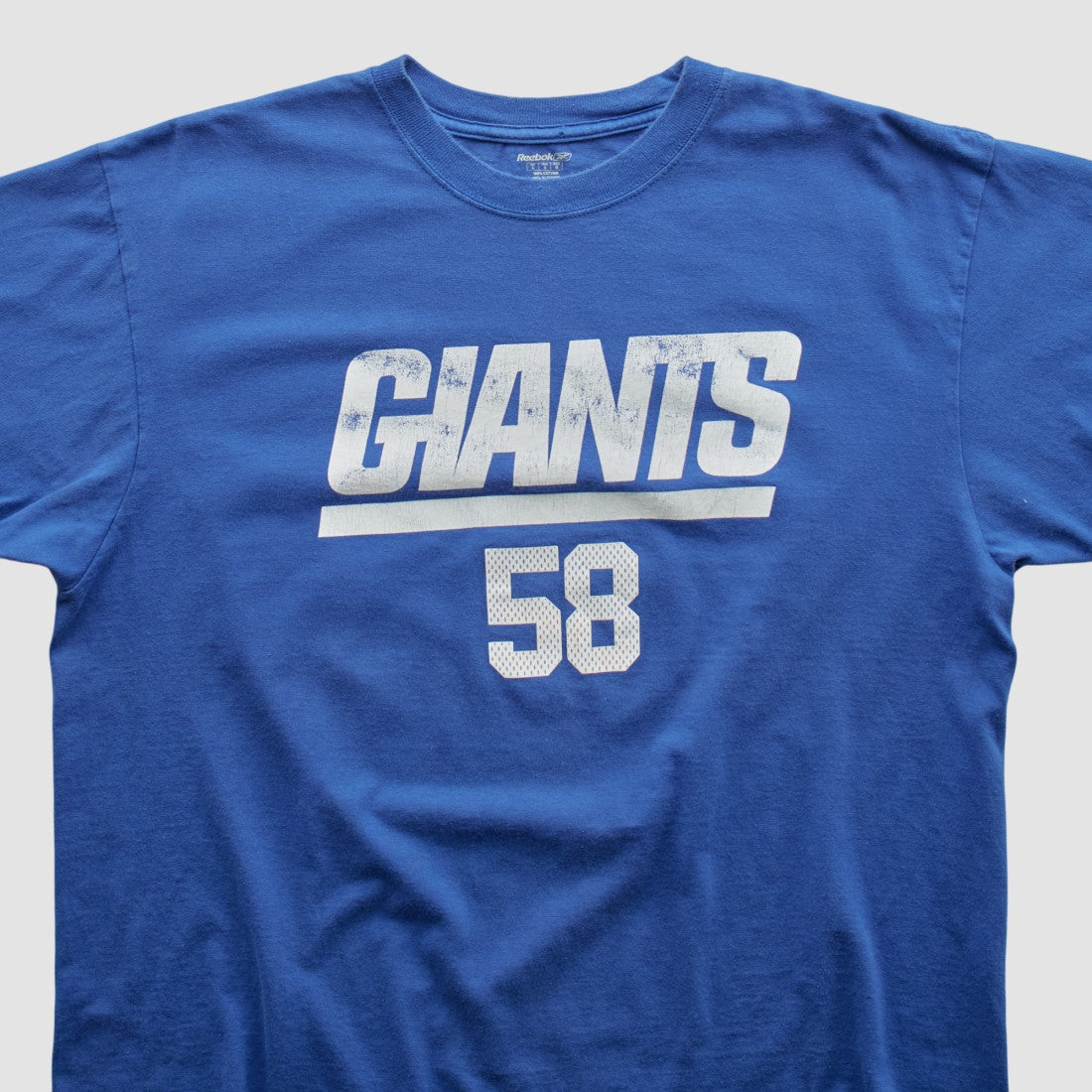 Fanatics New York Giants Reebok 2000s T-shirt Blue Vintage