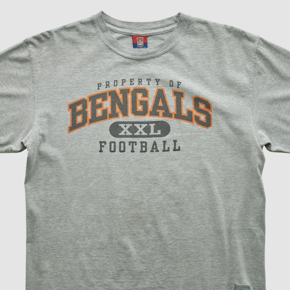 Fanatics Cincinnati Bengals Reebok 2000s T-shirt Heather Gray Vintage