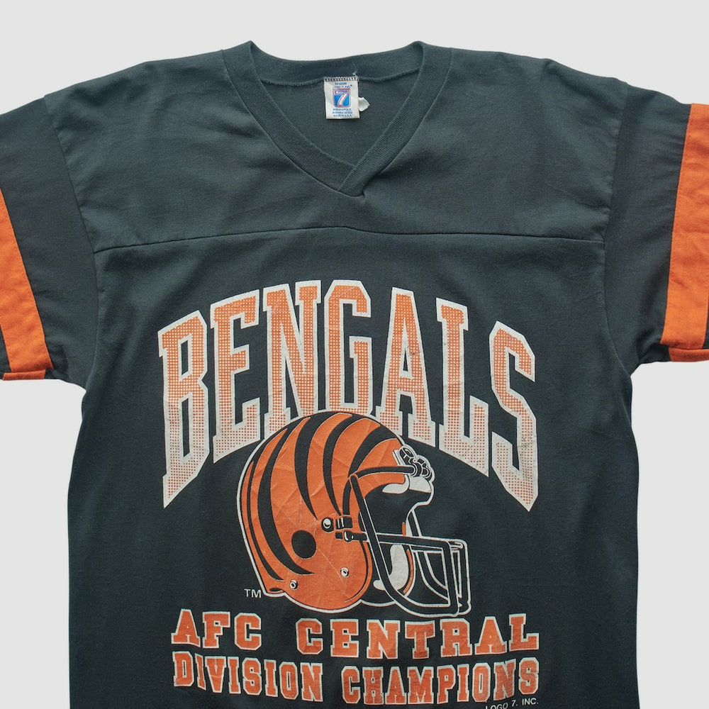Fanatics Cincinnati Bengals Logo 7 90s T-shirt Black Vintage