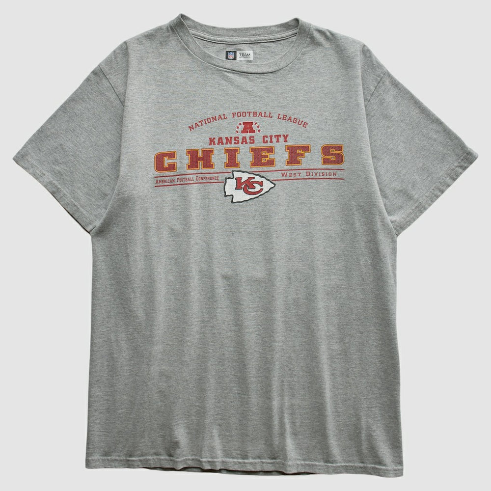 Fanatics Kansas City Chiefs Team Edition Apparel 2000s T-shirt Heather Gray Vintage