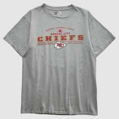 Fanatics Kansas City Chiefs Team Edition Apparel 2000s T-shirt Heather Gray Vintage