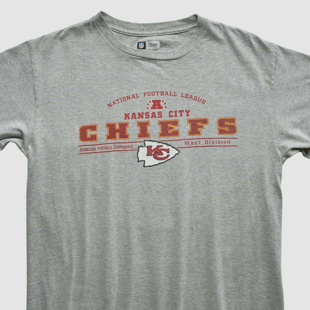 Fanatics Kansas City Chiefs Team Edition Apparel 2000s T-shirt Heather Gray Vintage