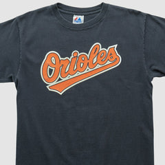 Baltimore Orioles Majestic 2000s T-shirt - Navy - Vintage - Fanatics on Sale