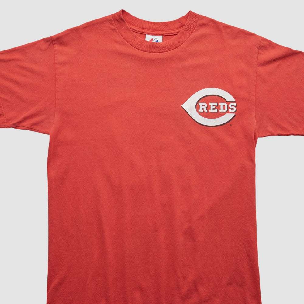 Cincinnati Reds Majestic 2000s T-shirt - Red - Vintage - Fanatics Sale