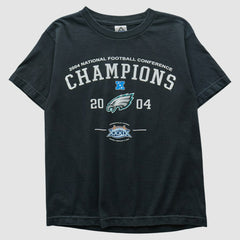 Fanatics Philadelphia Eagles Alstyle 2004 T-shirt Black Vintage